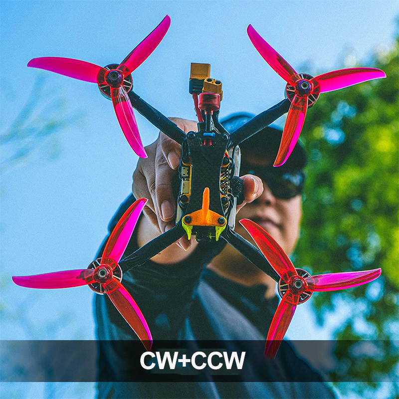 Fpv Racing Quadcopter - Gemfan Vanover 5136 5.1X3.6X3 3-Blade PC