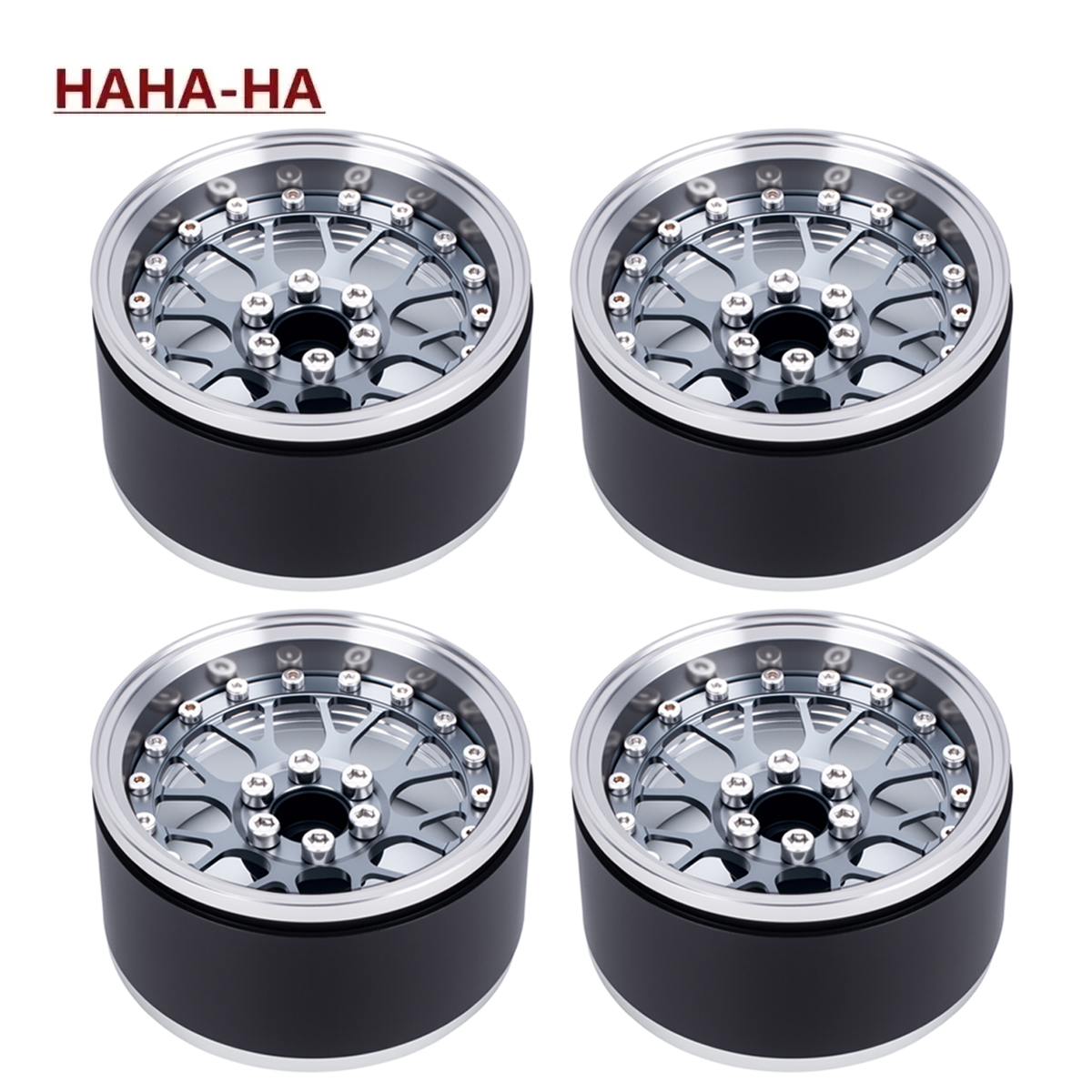 Rc Crawler 4X4 - 2.2 Inch Aluminum Beadlock Wheels Rim