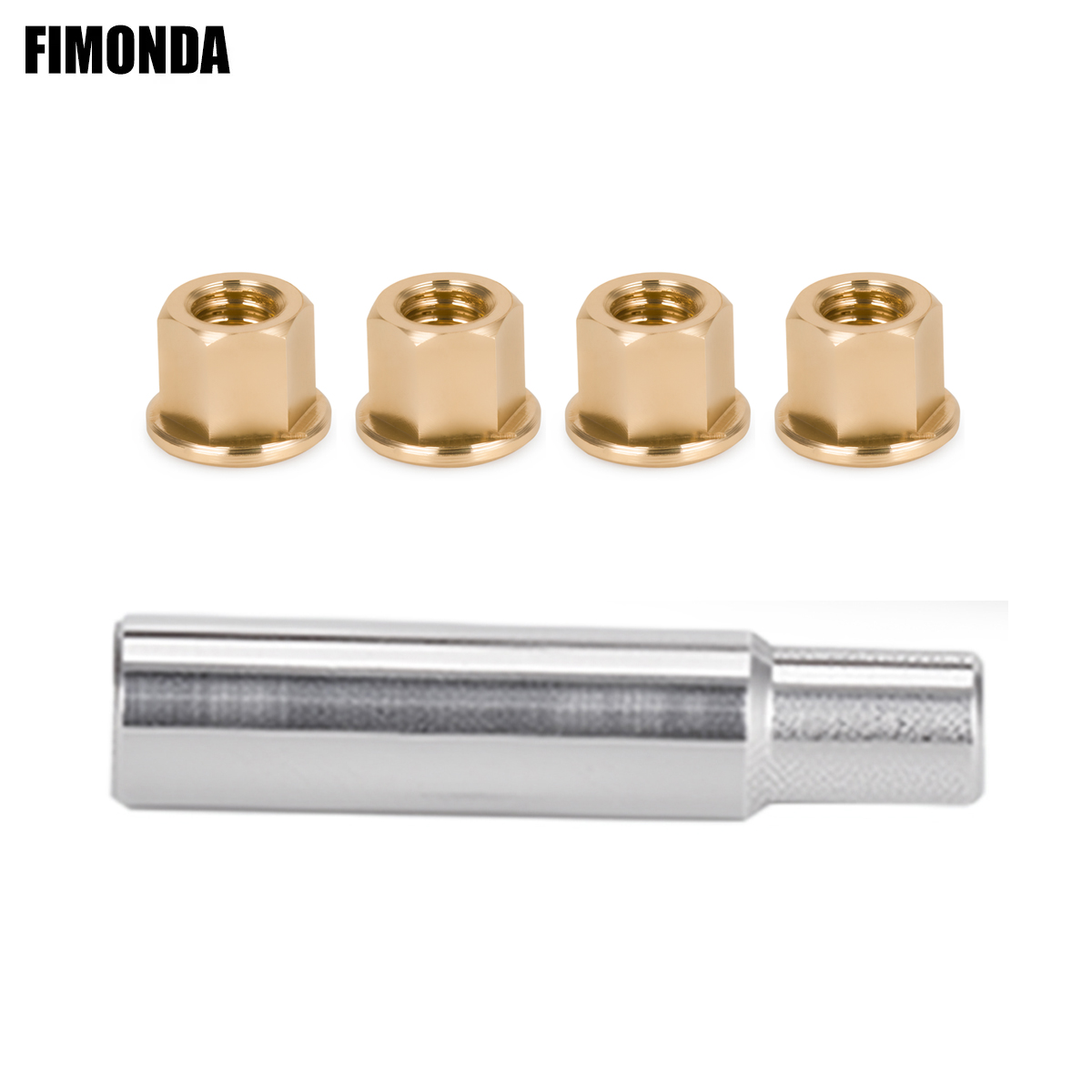 Brass Wheel Nuts with Socket T – обзор и цена Rc Crawler 4X4