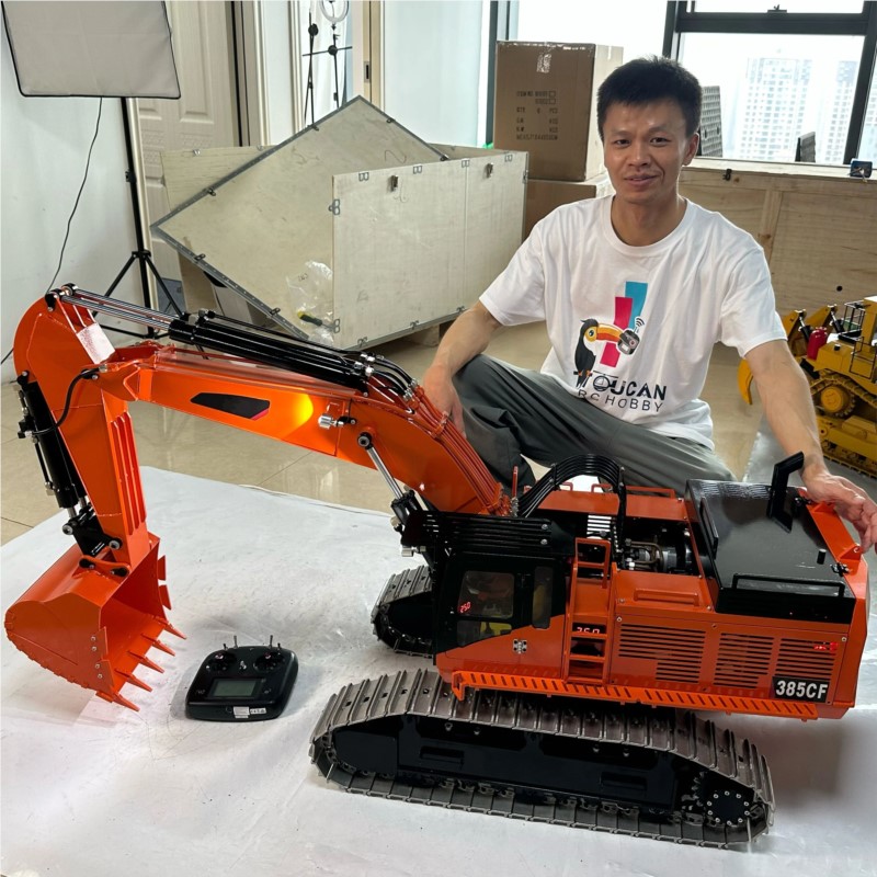 1/8 Metal Ripper of 385CF RC G – обзор и цена Rc Hobby Excavator