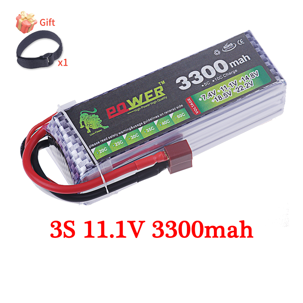 60C Lipo Battery 3300mAh 7.4V  – обзор и цена Rc Hobby Trucks