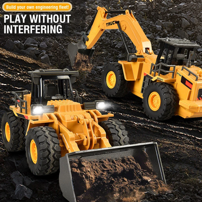 2.4G Alloy Remote Control Exca – обзор и цена Rc Hobby Excavator