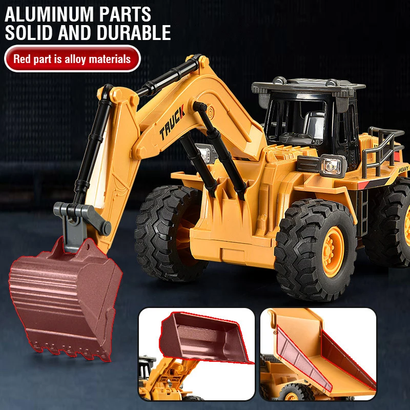 2.4G Alloy Remote Control Exca – обзор и цена Rc Hobby Excavator