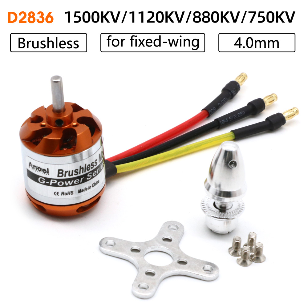 RC Motor D2836 750KV 1500KV 88 – обзор и цена Rc Hobby Grade