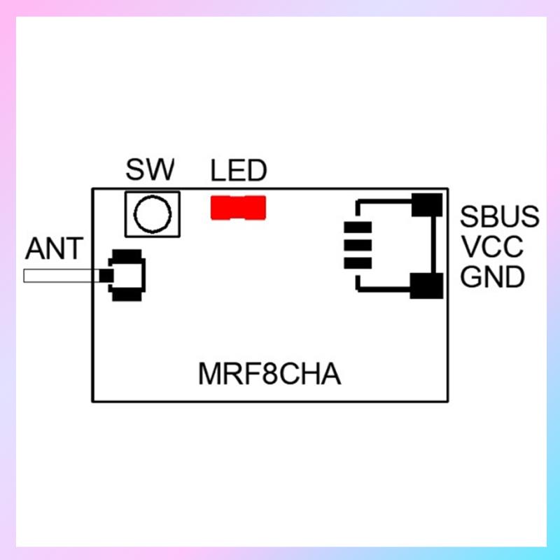 T23C MRF8CHA 2.4G AGF For Frsk – обзор и цена Receiver Sbus 8Ch