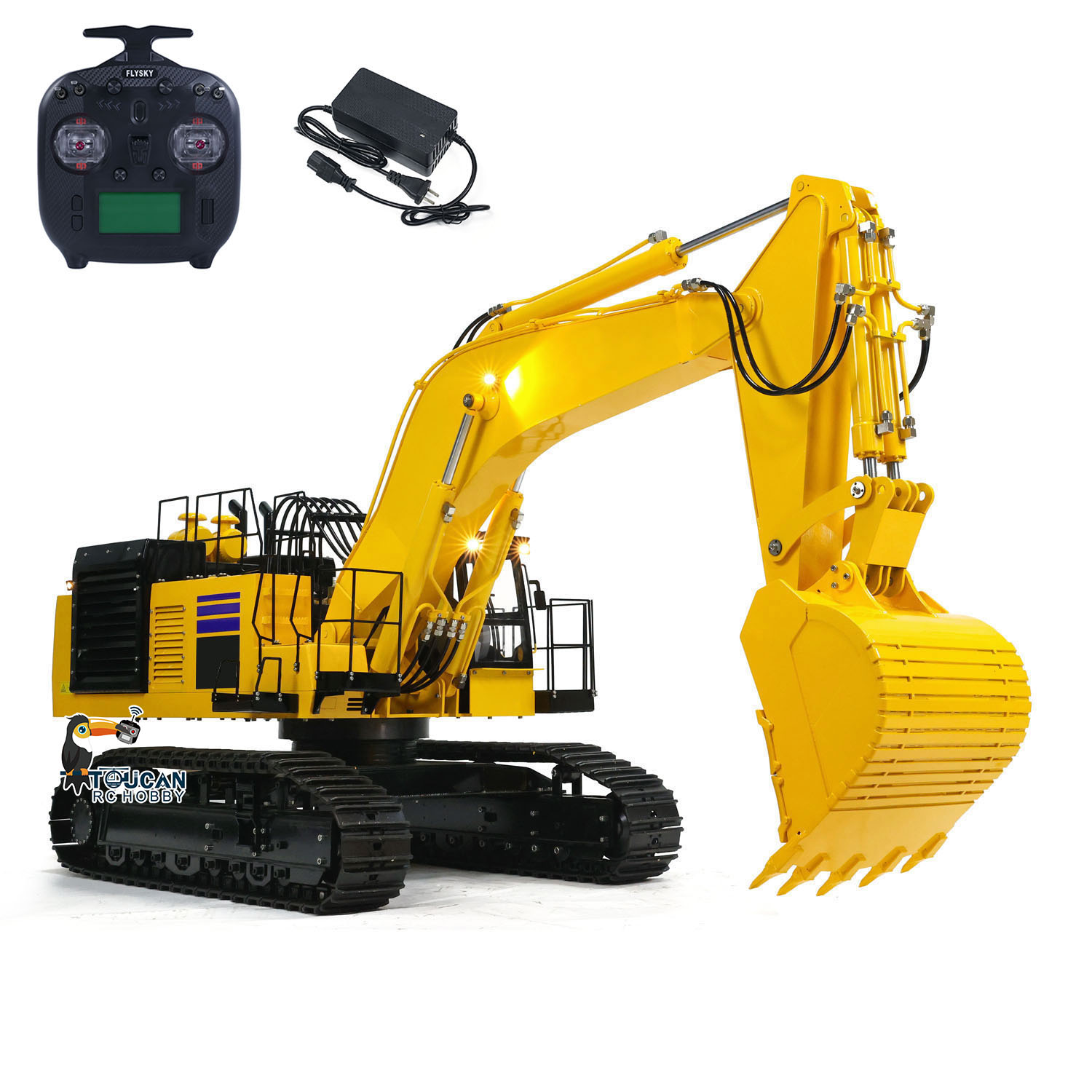 1/8 Scale RC Hydraulic Excavat – обзор и цена Rc Hobby Excavator