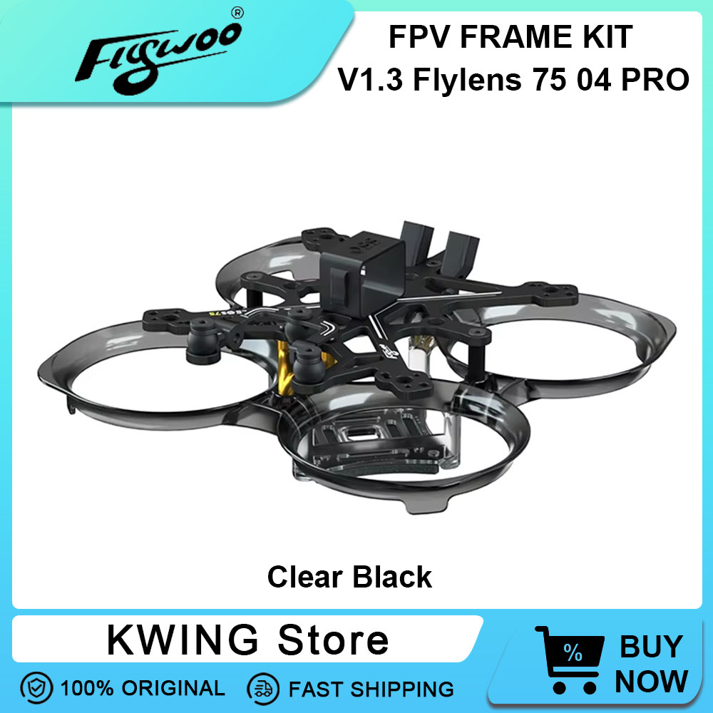 Flywoo Flylens 75 Frame Kit 1. – обзор и цена Fpv Racing Quadcopter