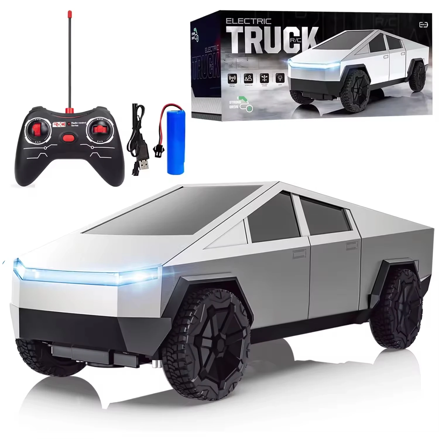 1:24 RC Cybertruck Pickup 4WD  – обзор и цена Rc Hobby Lobby
