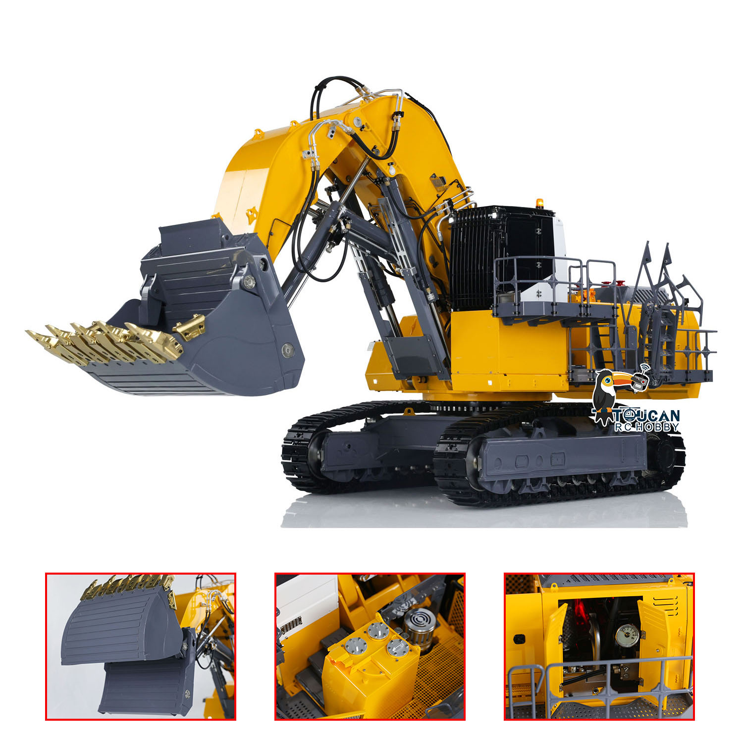 1/14 LESU 9150 RC Hydraulic Ex – обзор и цена Rc Hobby Excavator