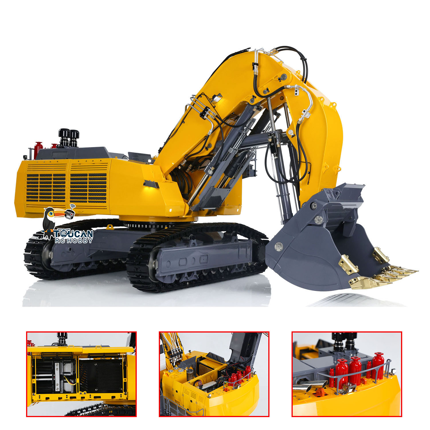1/14 LESU 9150 RC Hydraulic Ex – обзор и цена Rc Hobby Excavator