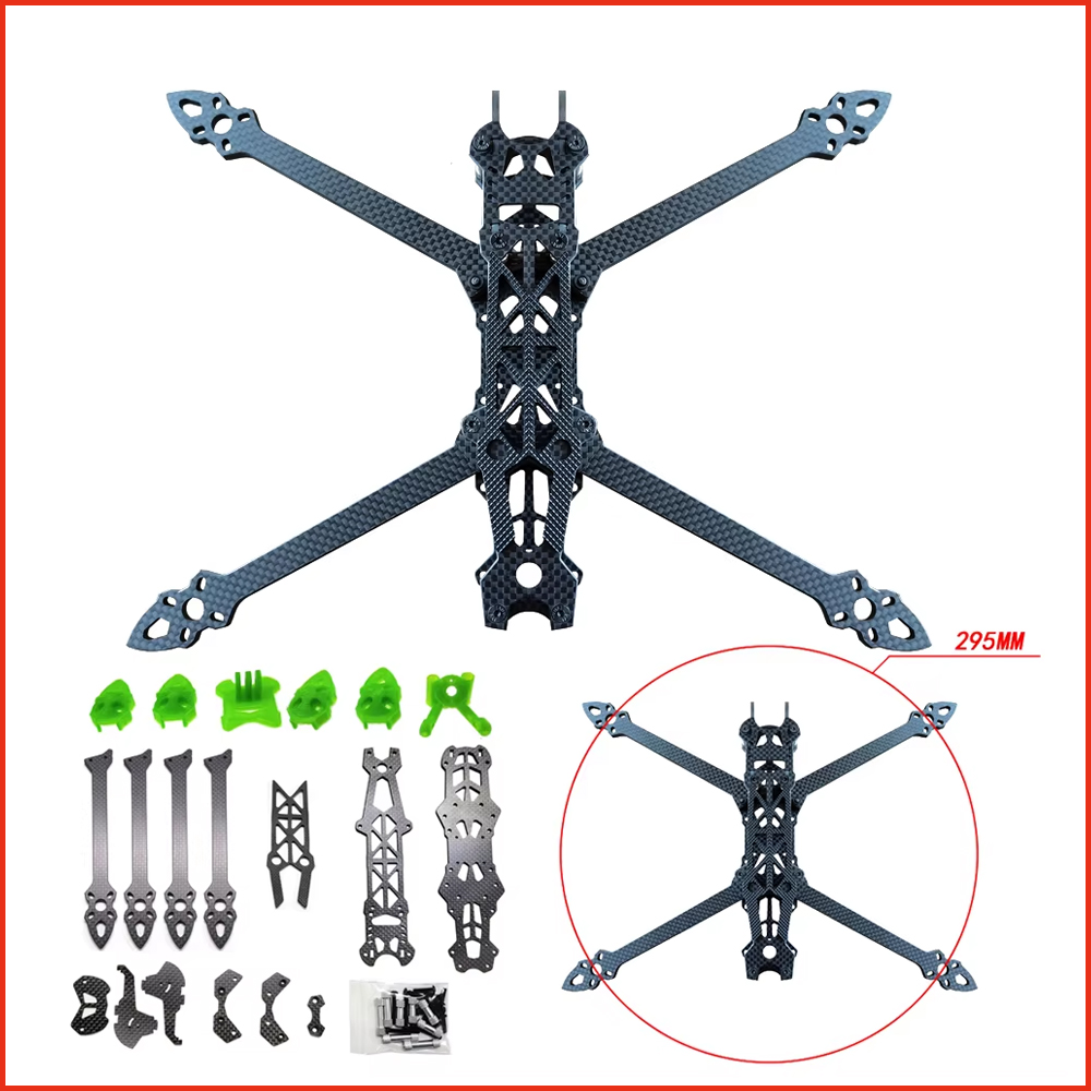 1pcs Mark4 Mark 4 HD 7inch 295 – обзор и цена Fpv Racing Quadcopter
