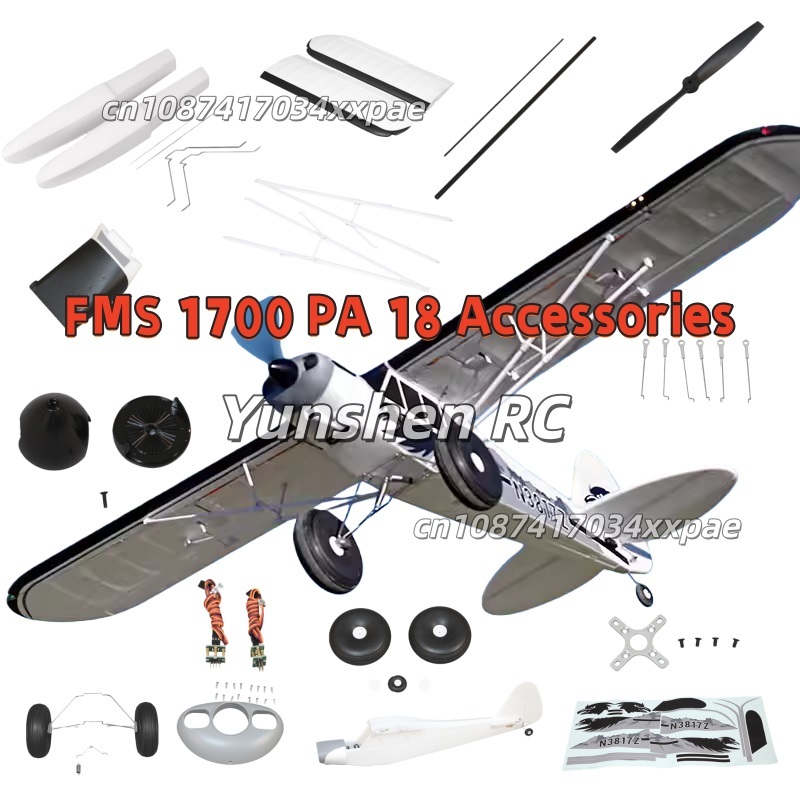 FMS RC Plane Decals For 1700mm – обзор и цена Rc Hobby Grade