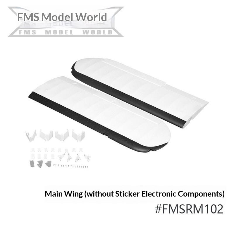 FMS RC Plane Decals For 1700mm – обзор и цена Rc Hobby Grade