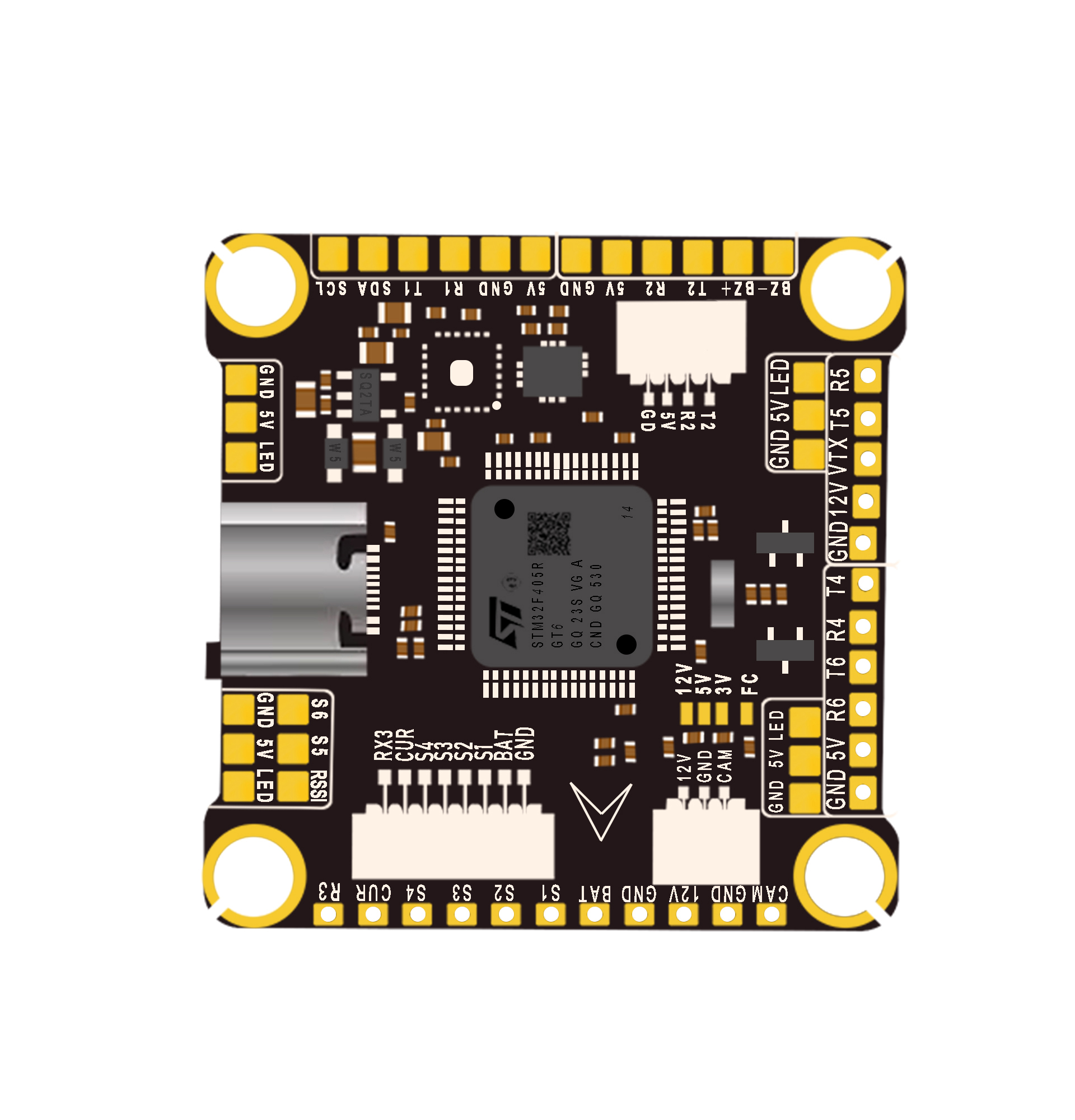 HPXGRC F405/F722 55A STACK 426 – обзор и цена Gyroscope Rc Module