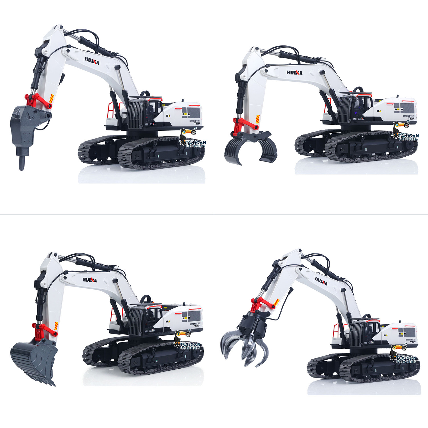 HUINA 1/14 Metal RC Excavator  – обзор и цена Rc Hobby Excavator