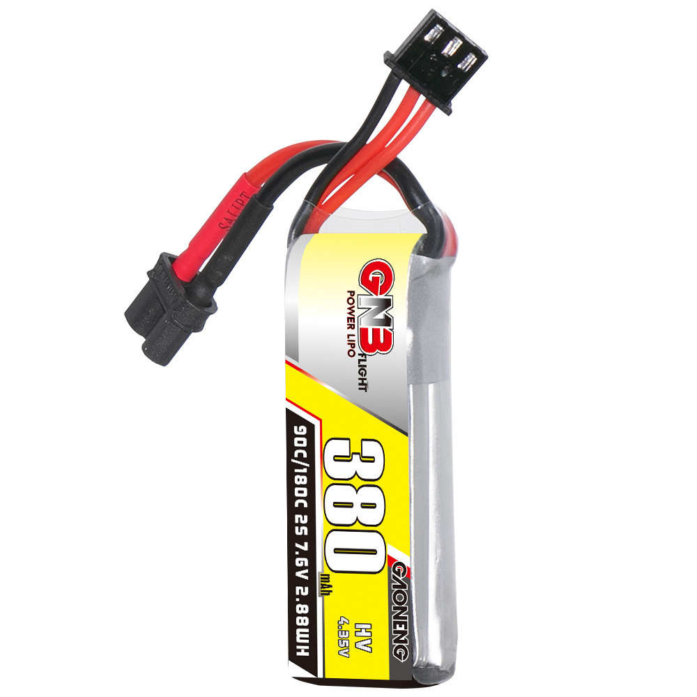 GNB 2S 7.6V 380mAh 90C/180C Li – обзор и цена Fpv Racing Quadcopter