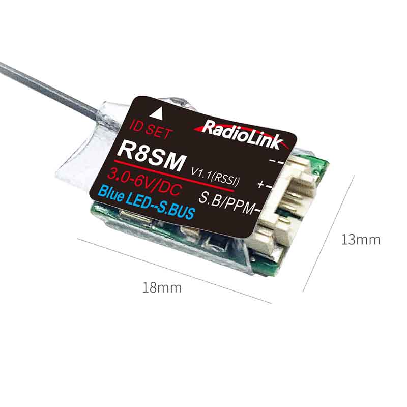 Radiolink R8SM 8CH 2.4G Receiv – обзор и цена Receiver Sbus 8Ch