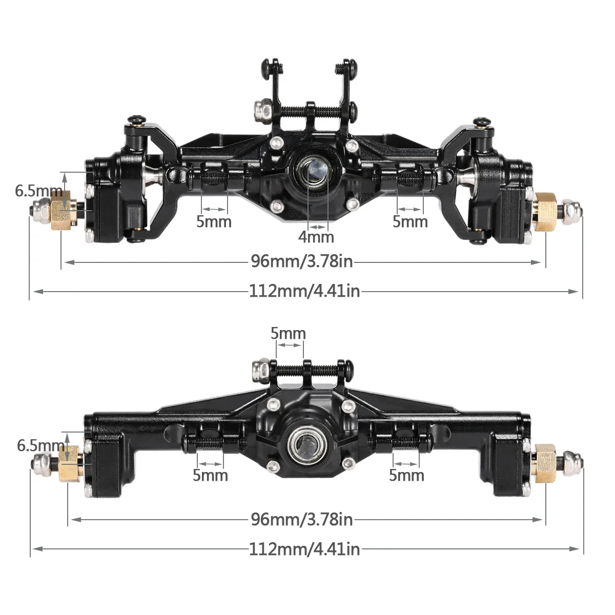 TRX4M Aluminum Front Rear Port – обзор и цена Rc Crawler 4X4