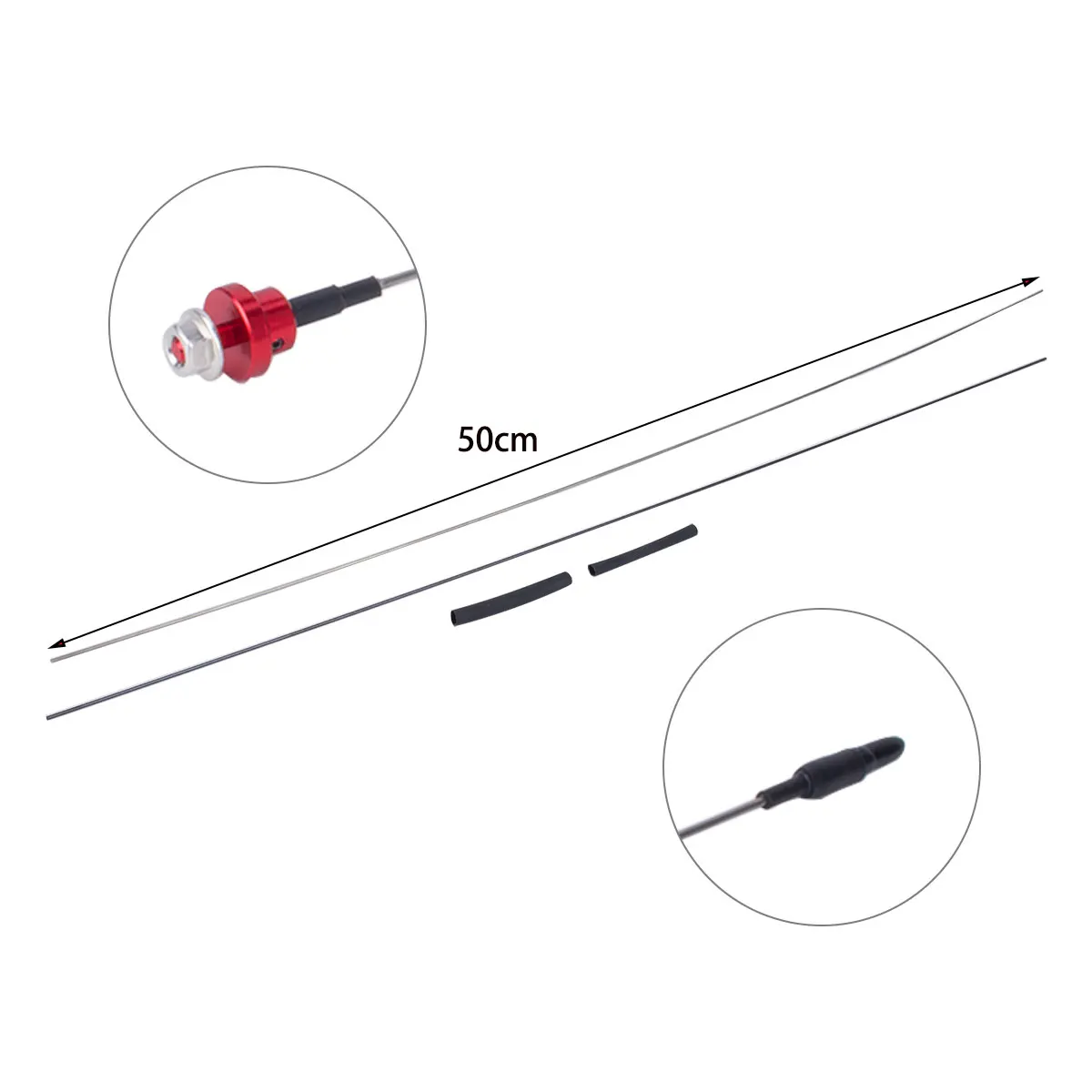 50cm Metal Simulation Antenna  – обзор и цена Rc Crawler 4X4