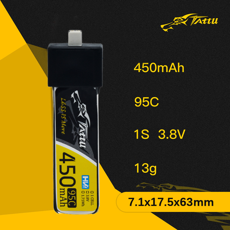 3Pcs NEW TATTU 450/500/550mAh  – обзор и цена Fpv Racing Quadcopter