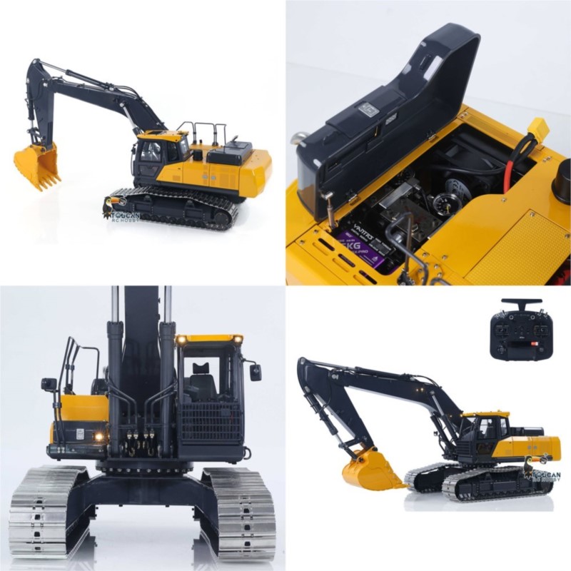 Metal 1/14 Super Frog E400 RC  – обзор и цена Rc Hobby Excavator