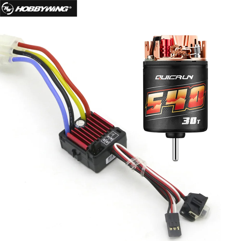 Hobbywing QuicRun Brushed 540  – обзор и цена Rc Hobby Grade