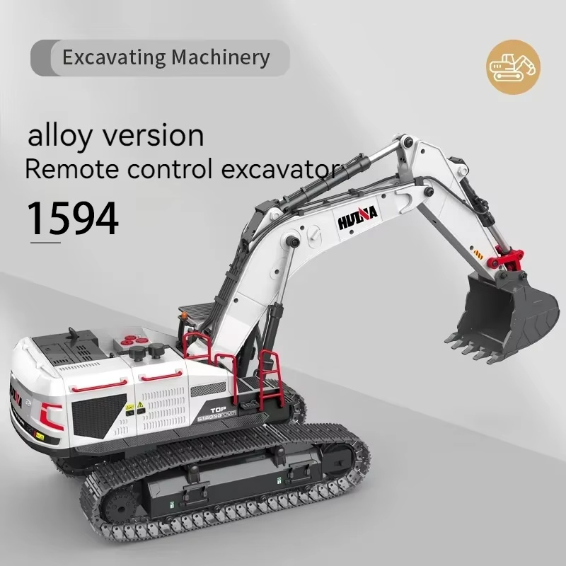 Huiner 1594 1/14 2.4GHz RC sim – обзор и цена Rc Hobby Excavator