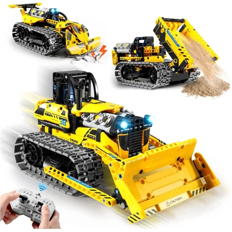 520pcs 3 in 1 City Technical R – обзор и цена Rc Hobby Excavator