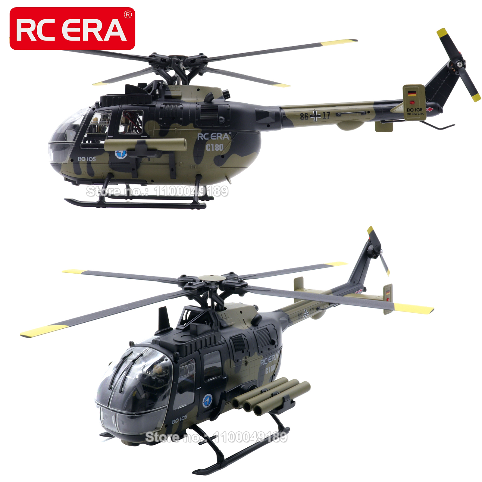 RC ERA C180 BO105 Direct-drive – обзор и цена Rc Hobby Direct