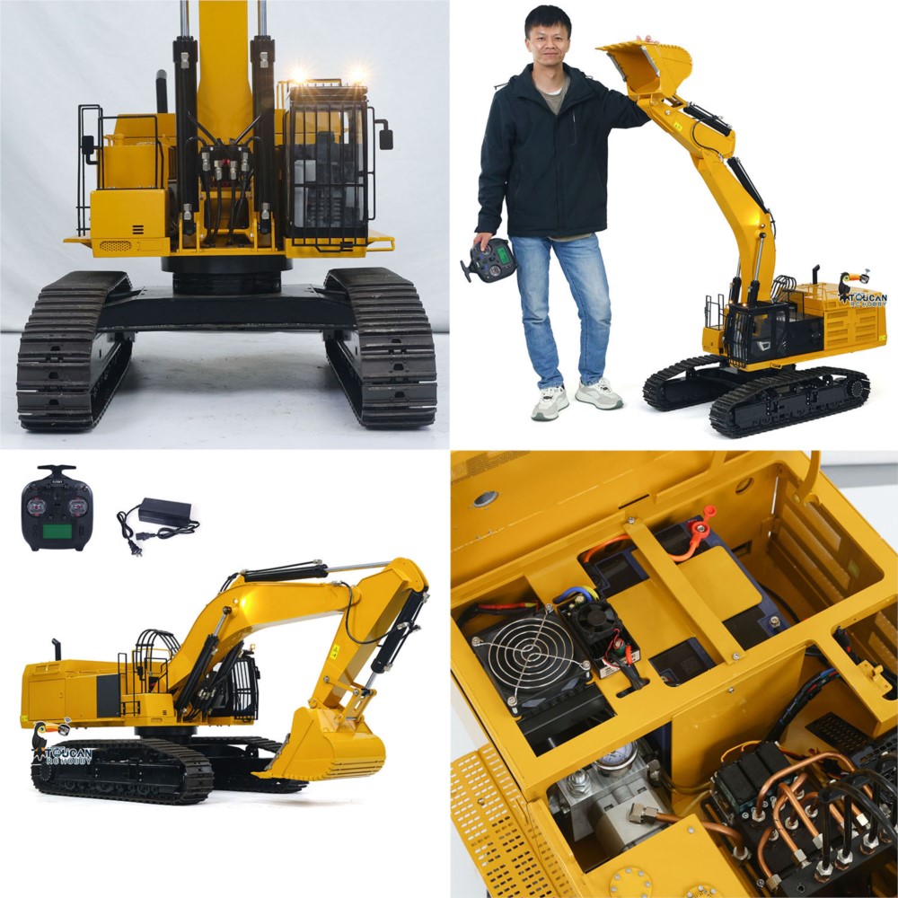 1/8 390F RC Hydraulic Excavato – обзор и цена Rc Hobby Excavator