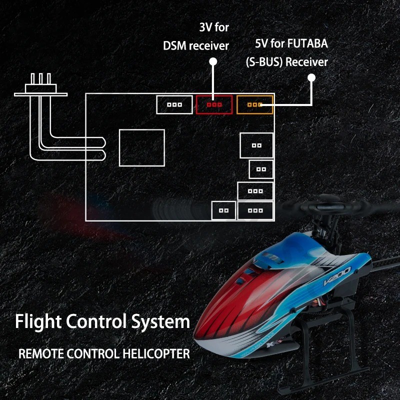WLtoys RC Helicopters K200 K12 – обзор и цена Gyroscope Rc Module