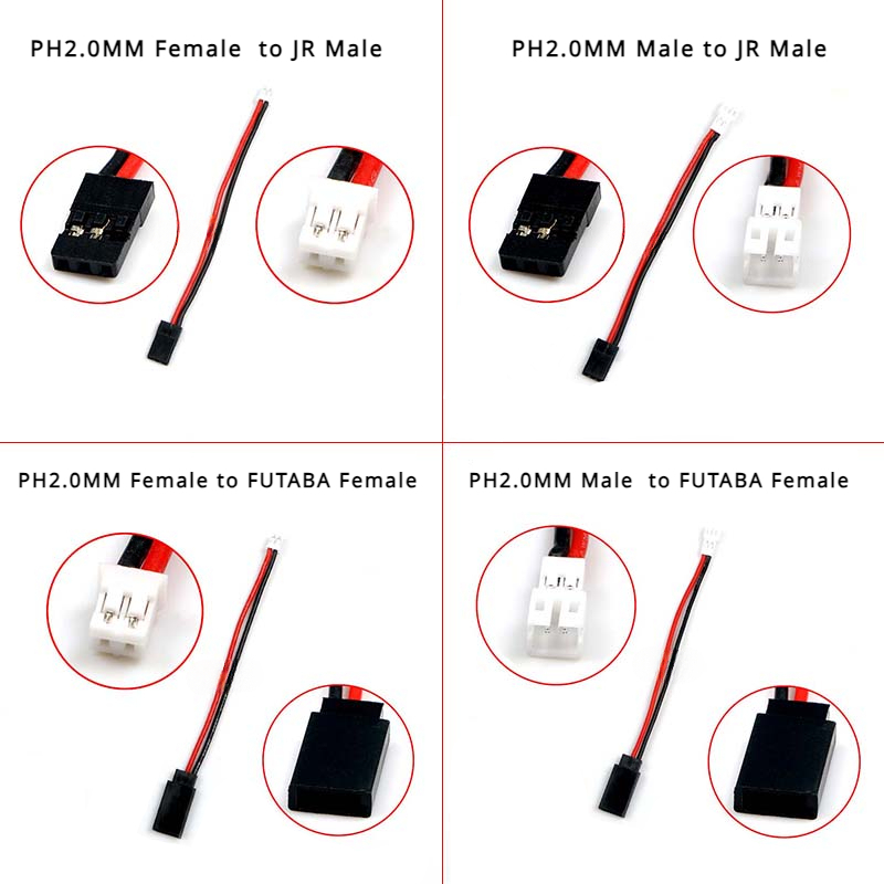 1/5/10Pcs/lot PH2.0 Male/Femal – обзор и цена Rc Hobby Grade