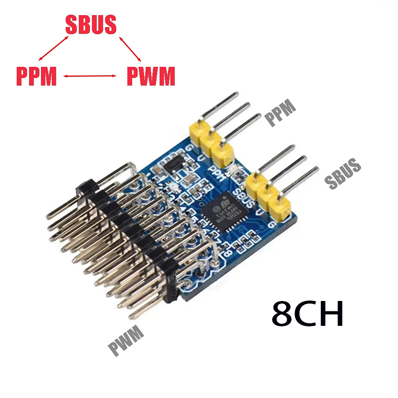 8CH PWM PPM SBUS Signal Conver – обзор и цена Receiver Sbus 8Ch