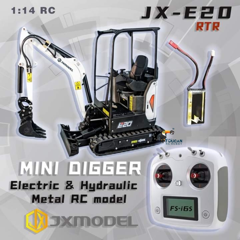 RTR JX E20 RC Mini Excavator 1 – обзор и цена Rc Hobby Excavator