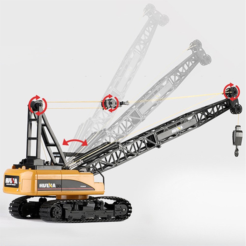 US Sale HUINA 572 15CH RC 1/14 – обзор и цена Rc Hobby Excavator